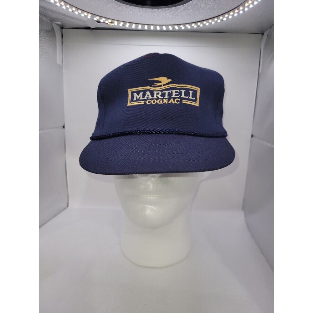 Vintage Martell Cognac Snapback 90s Fashion Nostalgia Spirits